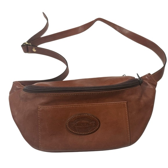 Oroton Other - Oroton Brown Leather Men's Bag VTG